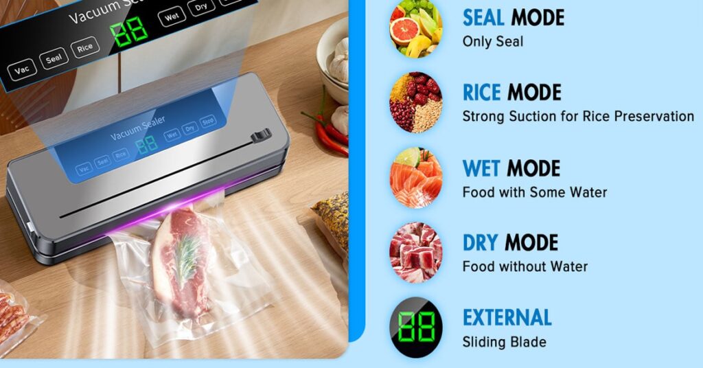 Máy Hút Chân Không Vacuum Sealer SF-001 Bản Quốc Tế
