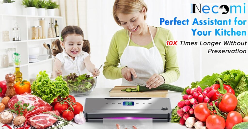 Máy Hút Chân Không Vacuum Sealer SF-001 Bản Quốc Tế