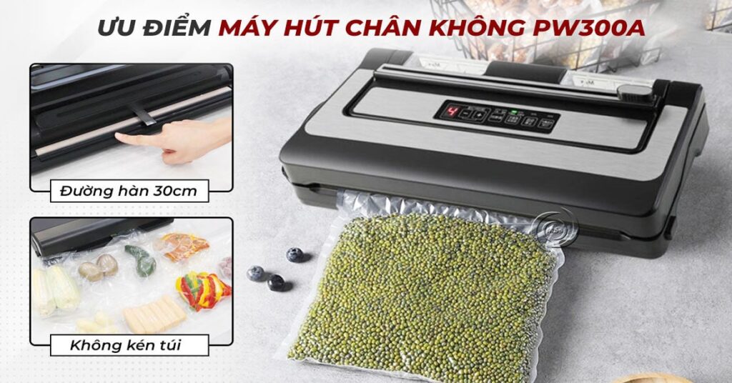 Máy Hút Chân Không PW300A Chính Hãng