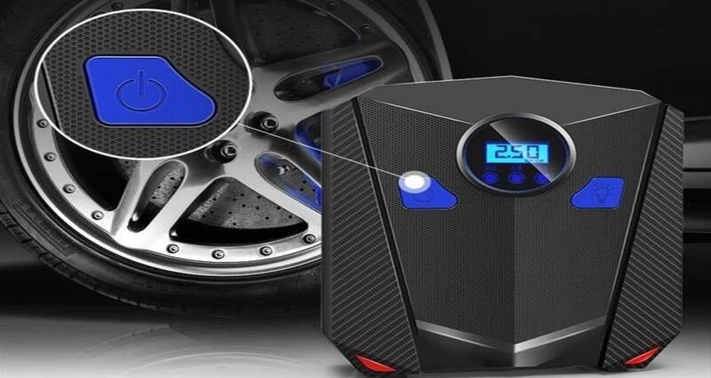 Bơm Lốp Ô Tô Aikesi Hàng Nhập Khẩu Nhật Bản