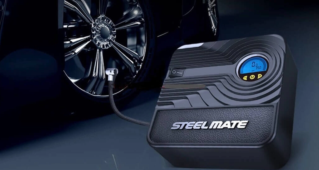 Bơm Lốp Ô Tô SteelMate P05 Điện Tử Tự Ngắt