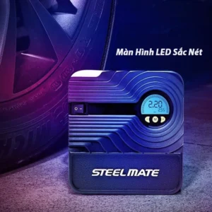 Bơm Lốp Ô Tô SteelMate P05 Điện Tử Tự Ngắt