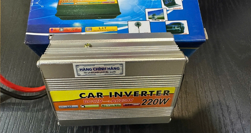 Bộ Kích Nguồn 12V Lên 220V Sin Chuẩn