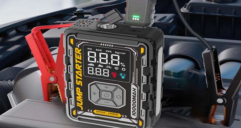 Bơm Lốp Kiêm Kích Bình Green Keeper J1209P