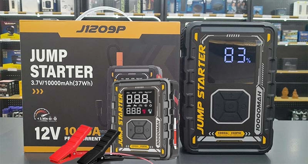 Bơm Lốp Kiêm Kích Bình Green Keeper J1209P