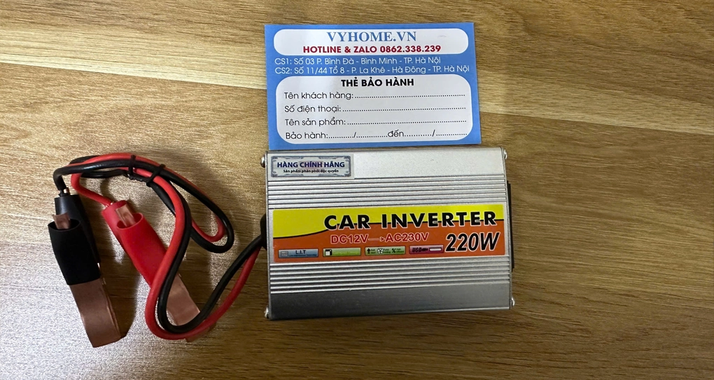 Bộ Kích Nguồn 12V Lên 220V Sin Chuẩn