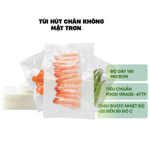 Túi Hút Chân Không Hai Mặt Trơn