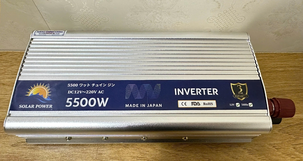 Bộ Kích Điện, Chuyển Nguồn Ắc Quy 12V - 220V Công Suất 5500W