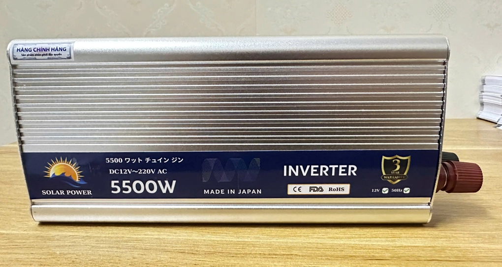 Bộ Kích Điện, Chuyển Nguồn Ắc Quy 12V - 220V Công Suất 5500W