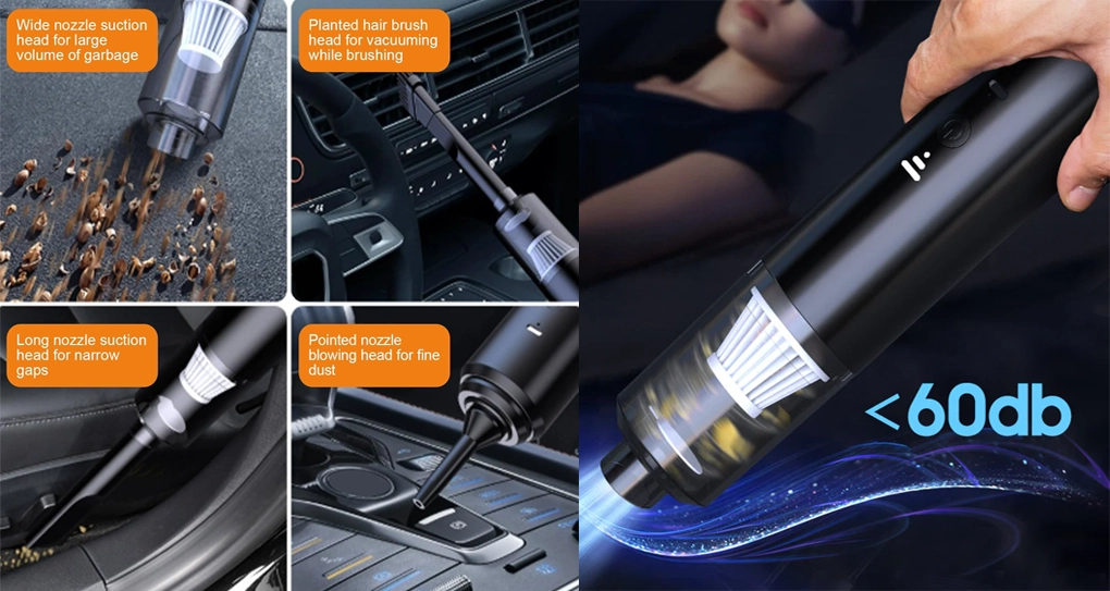 Máy Hút Bụi Không Dây Ô Tô Nhập Khẩu Đức