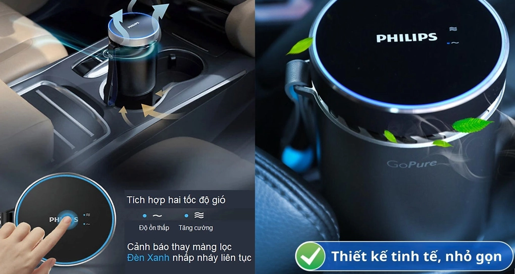 Máy Lọc Không Khí Ô Tô Philips GP5601 Chính Hãng