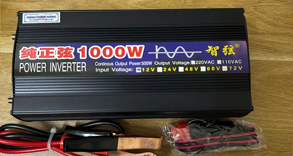 Bộ Kích Nguồn Điện 12V Sang 220V 1000W Sin Chuẩn