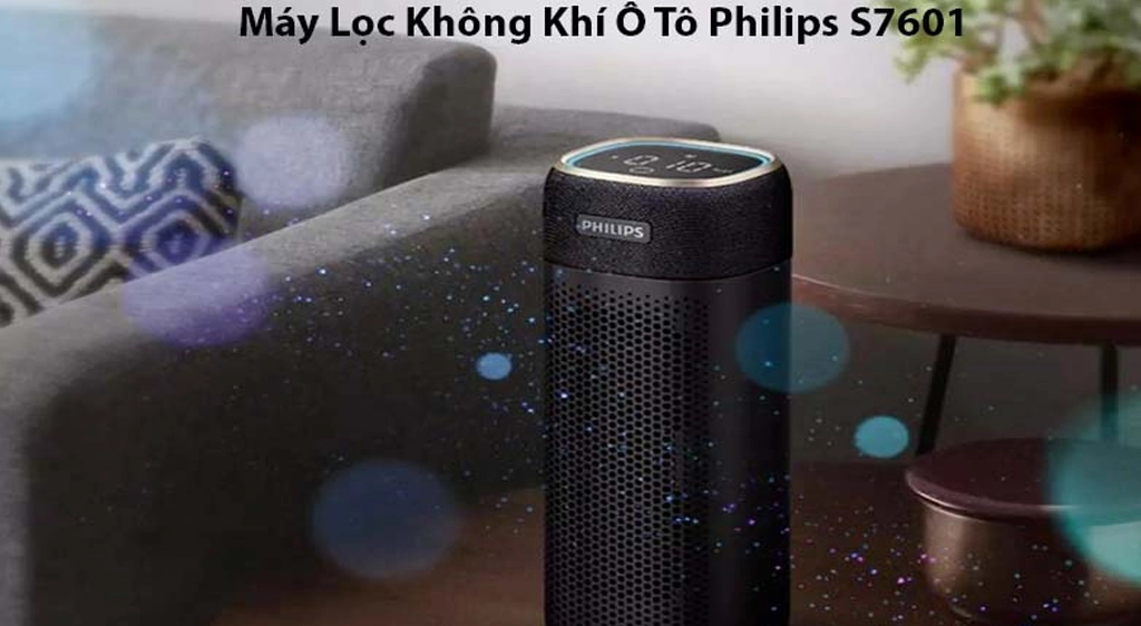 Máy Lọc Không Khí Ô Tô Philips S7601 Chính Hãng