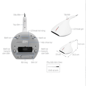 Máy Hút Bụi Đệm Giường Deerma CM800