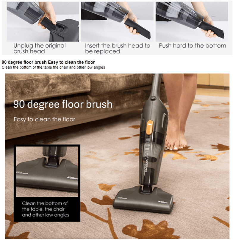 Máy Hút Bụi Cầm Tay Deerma DX115C Chính Hãng