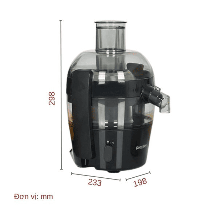 Máy Ép Chậm Trái cây Philips HR1832/00