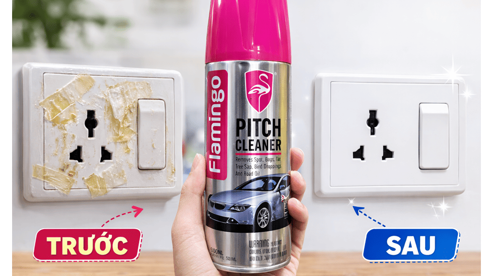 Bình Xịt Tẩy Nhựa Đường Flamingo F012