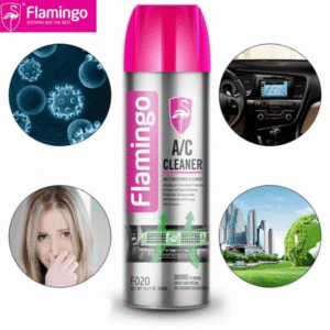 Xịt Khử Mùi Vệ Sinh Điều Hòa Ô Tô Flamingo F020 500ml