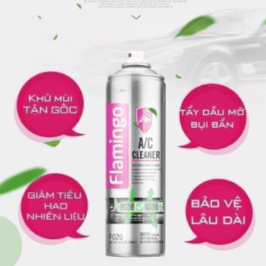 Xịt Khử Mùi Vệ Sinh Điều Hòa Ô Tô Flamingo F020 500ml