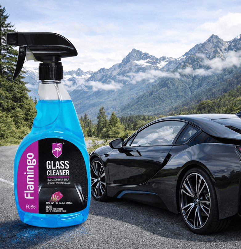 Chai Xịt Rửa Kính Ô Tô Flamingo F086 500ml