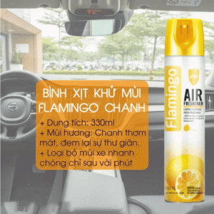 Bình Xịt Thơm Khử Mùi Ô Tô Flamingo