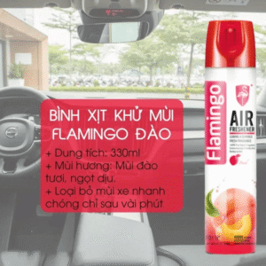 Bình Xịt Thơm Khử Mùi Ô Tô Flamingo