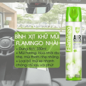 Bình Xịt Thơm Khử Mùi Ô Tô Flamingo