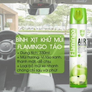 Bình Xịt Thơm Khử Mùi Ô Tô Flamingo